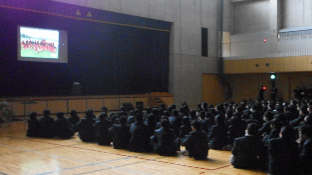 3年生を送る会 二松学舎大学附属柏中学校 高等学校 千葉県 柏市